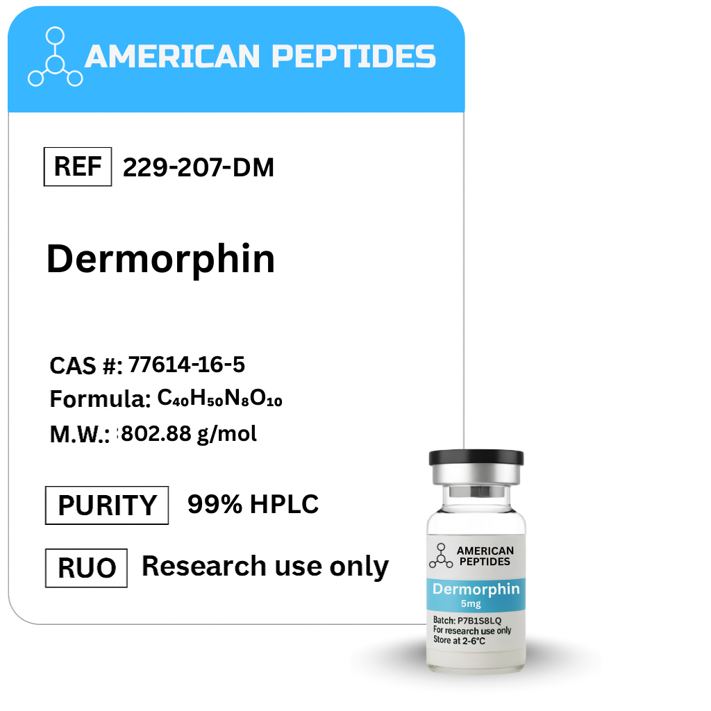 Dermorphin - Premium Research Peptide