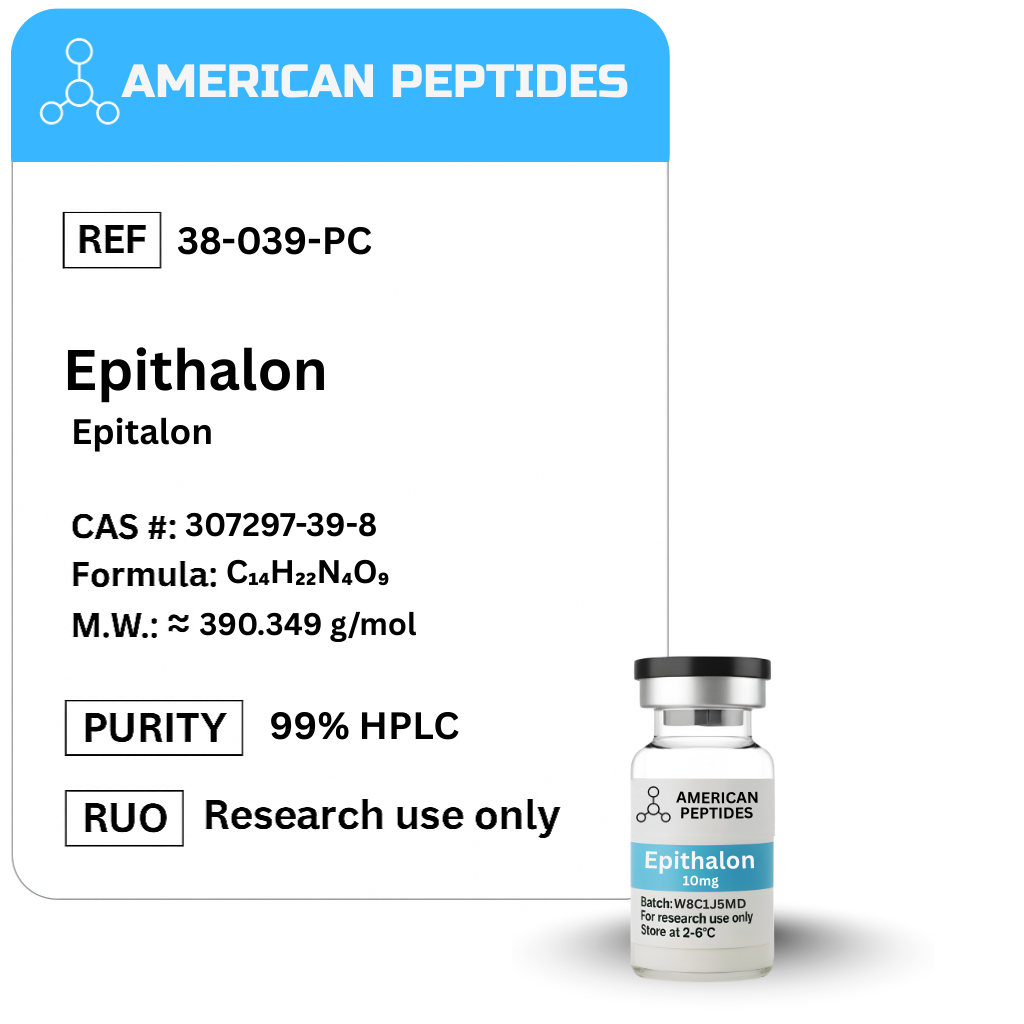 Epitalon (Epithalon) - Premium Research Peptide